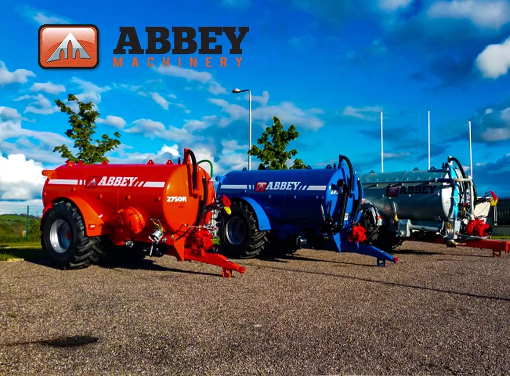 Wozy asenizacyjne Abbey Machinery